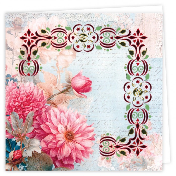 Dot and Do Cards 33 - Berries Beauties - Pink Flowers