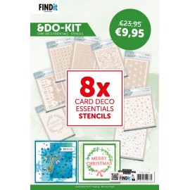 &DO-KIT – Card Deco Essentials Stencils (8x)