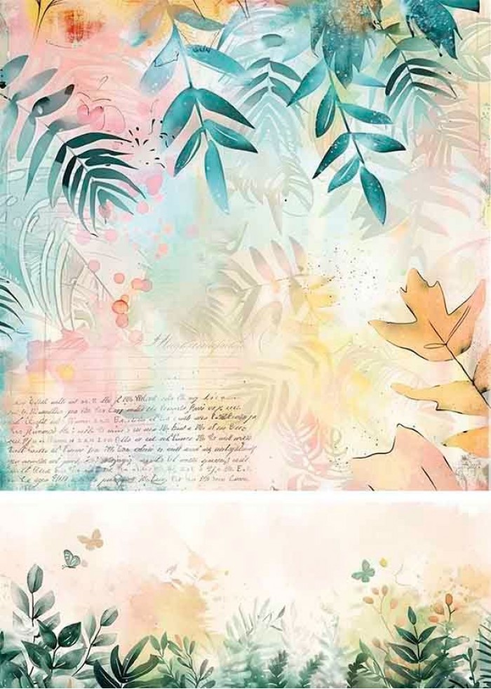 Dear Paper - A Card and Art Journaling Serie  - Backgrounds - Giraffe