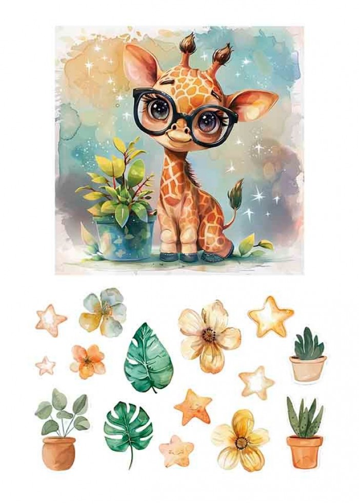Dear Paper - A Card and Art Journaling Serie  - Photos - Giraffe