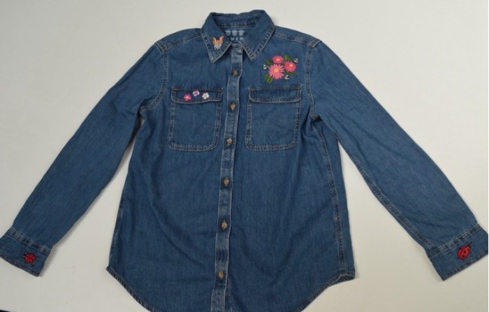 Stick and Stitch Tropical Blooms