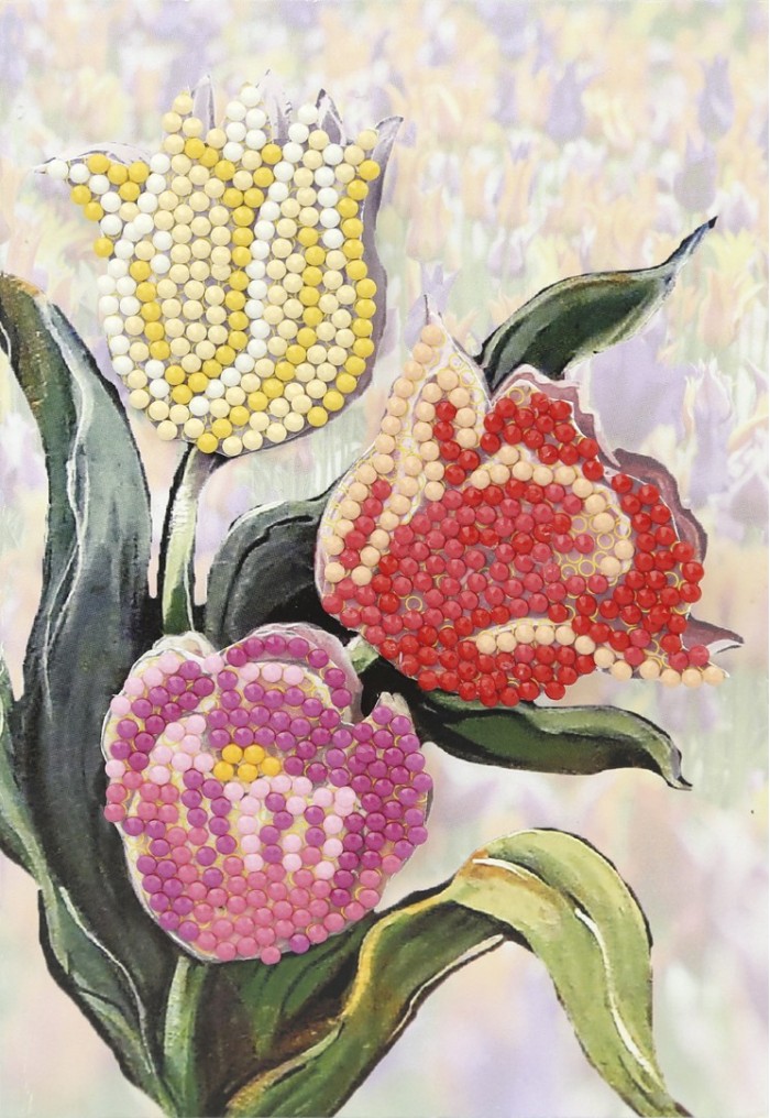 Dotty Designs Diamond 3D Cards Kit 02 Tulips (1)