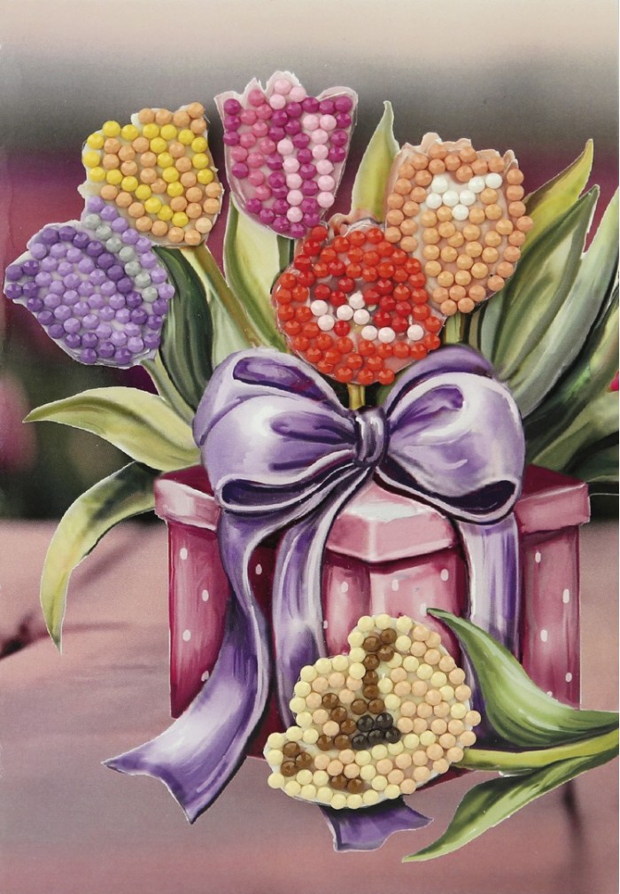 Dotty Designs Diamond 3D Cards Kit 02 Tulips (1)