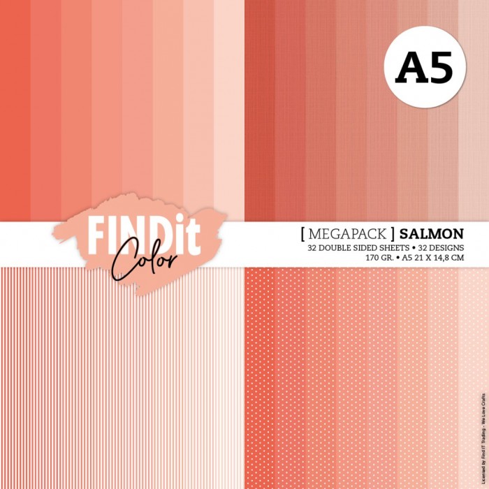 Findit Color - Megapack - Salmon - A5