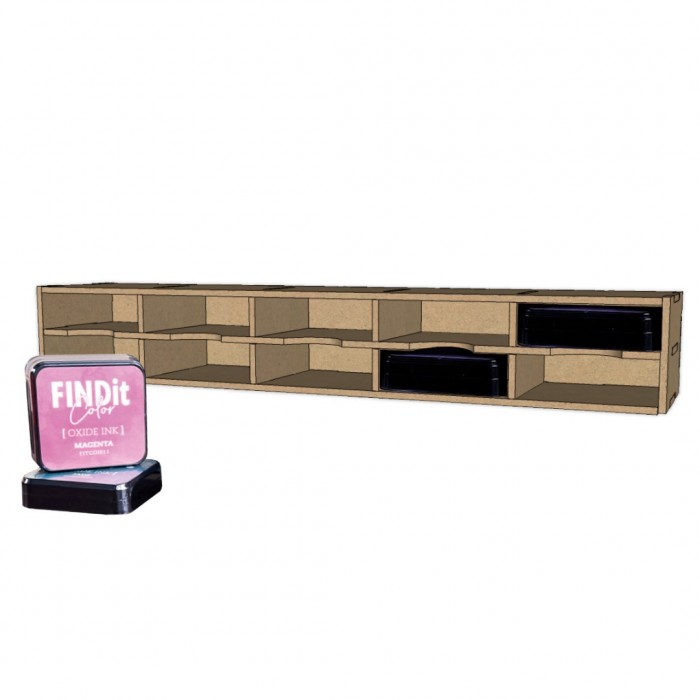 Ink Pad Box – Organizer voor 10 inktkussens