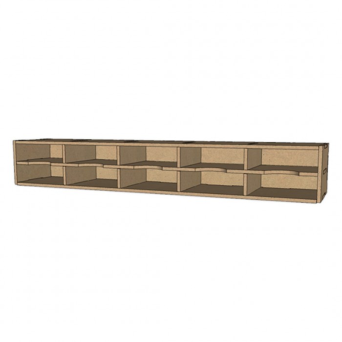 Ink Pad Box – Organizer voor 10 inktkussens