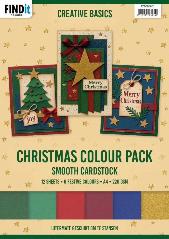 SET Hobbyjournaal 248 - Christmas Color Pack
