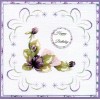 3D Cutting Sheet - Precious Marieke - Purple Blossom - Violet