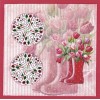3D Cutting Sheet - Amy Design - Tulip Dreams - Red Tulips