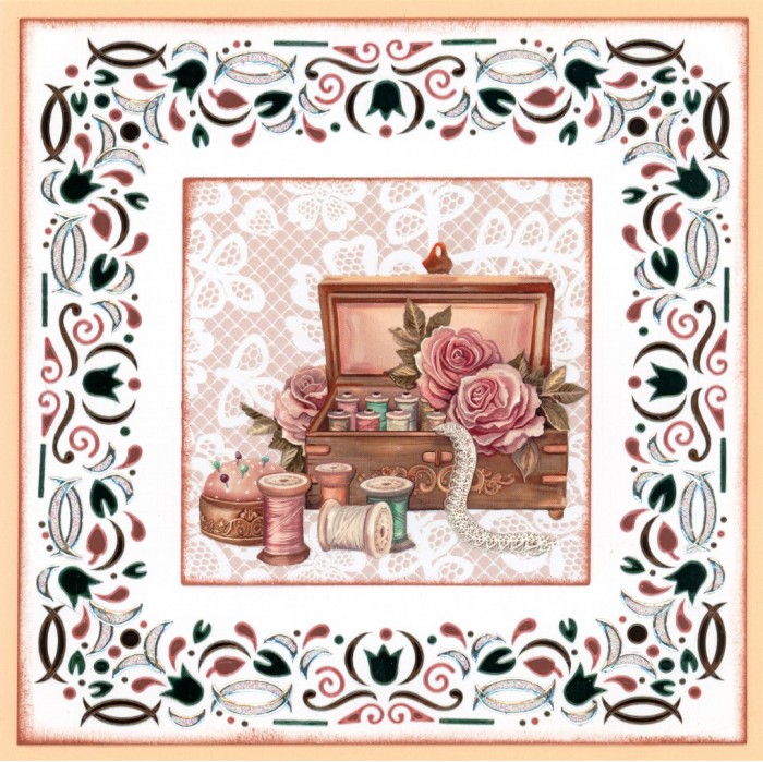 3D Push out Sheet - Amy Design - Sewing Serenity - Stitching