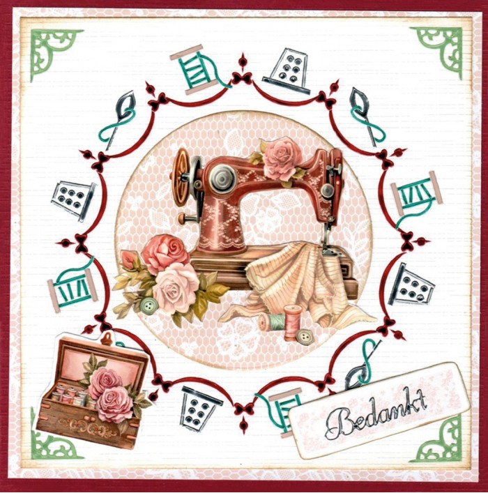 3D Push out Sheet - Amy Design - Sewing Serenity - Sewing Machine