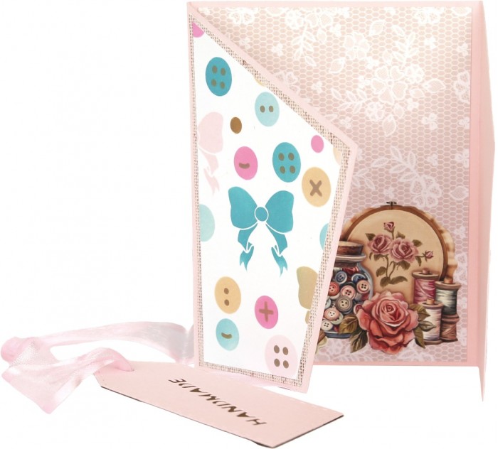 Linen Cardstock Pack - Amy Design - Sewing Serenity - 4K