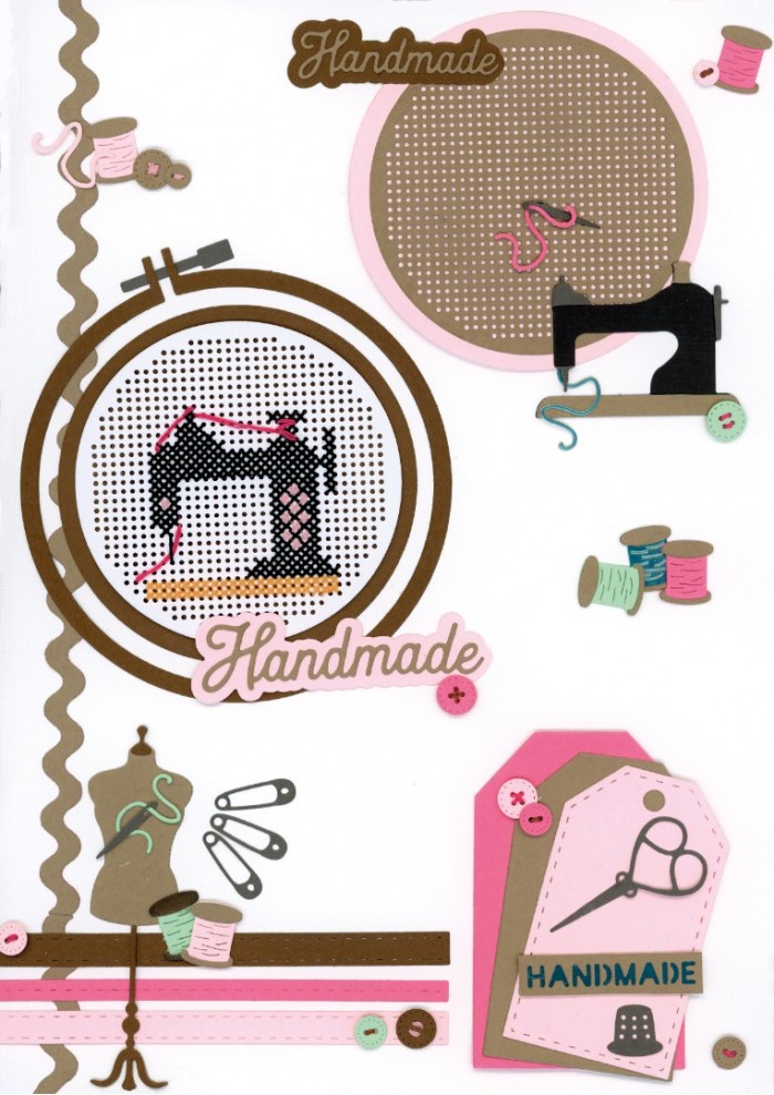 Dies - Amy Design - Sewing Serenity - Embriodery Hoop