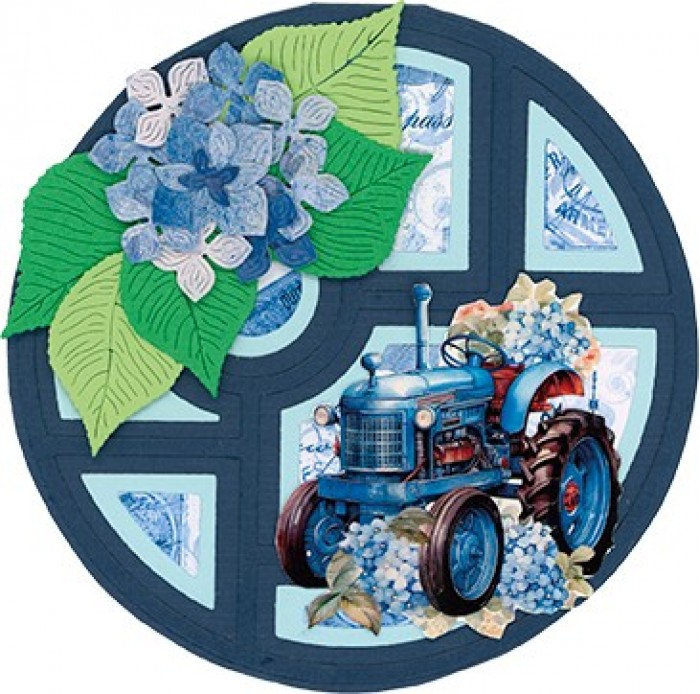 Dies - Berries Beauties - Blue Meadow - Meadow Circle Frame
