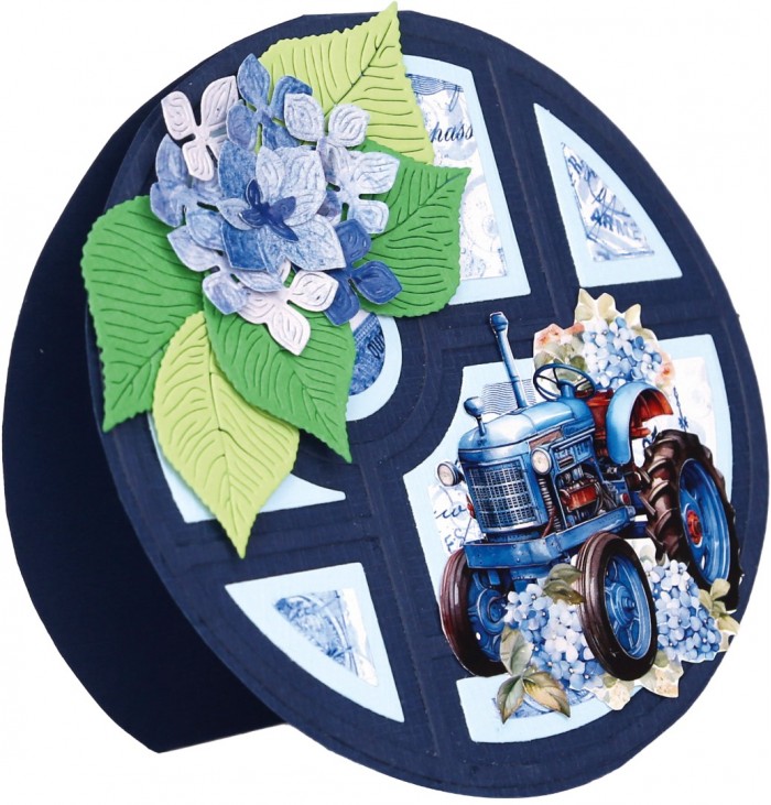 Dies - Berries Beauties - Blue Meadow - Meadow Circle Frame