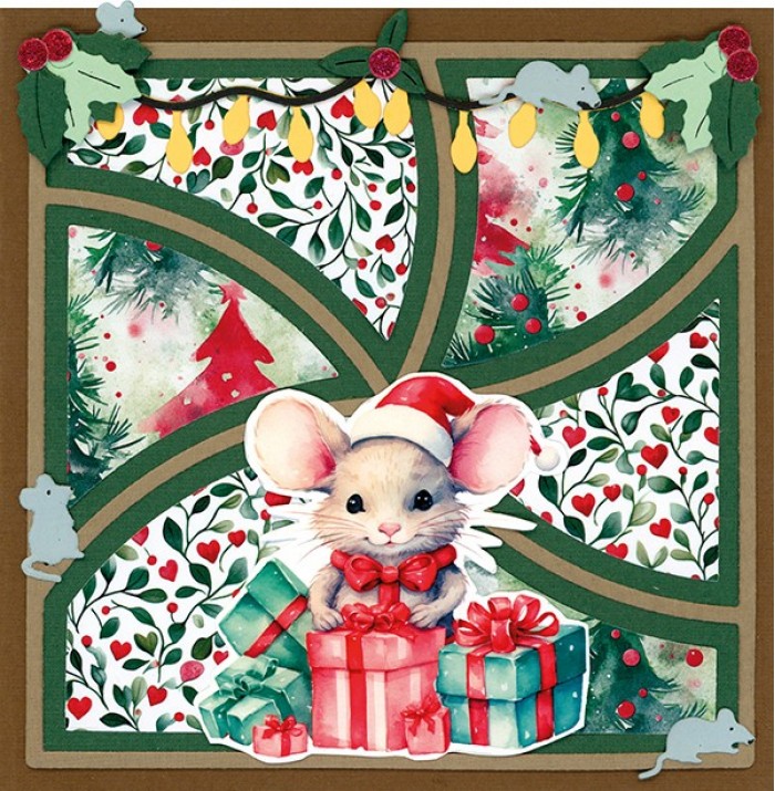Dies - Berries Beauties - A Very Furry Christmas - Very Furry Frame