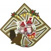 Paperpack - Berries Beauties - A Very Furry Christmas 20 x 20 cm