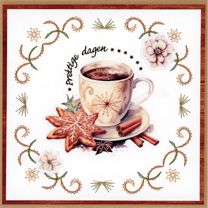 3D Cutting Sheet - Berries Beauties - Cosy WInter - Cosy Cookies