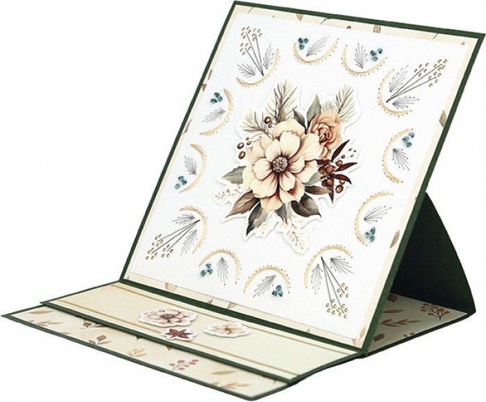 Linen Cardstock Pack - Berries Beauties - Cosy Winter - 4K