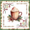 Linen Cardstock Pack - Berries Beauties - Cosy Winter - A4