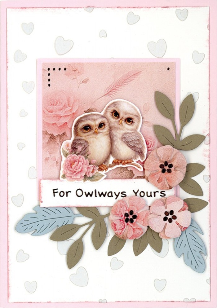 3D Pushout Sheet - Berries Beauties - Owlways Yours - Devotion