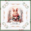 3D Cutting Sheet - Berries Beauties - Winter Bunnies - Reading Bunnies