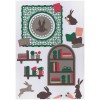 Dies - Berries Beauties - Winter Bunnies - Bunny Bookcase