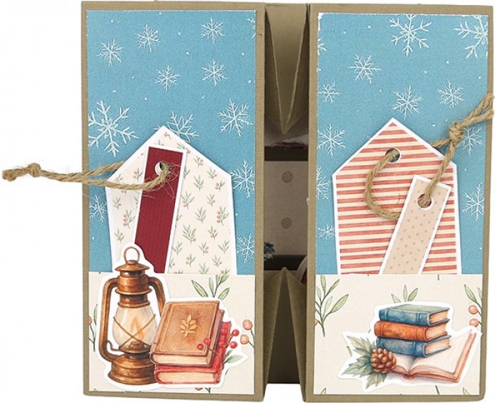 Paperpack - Berries Beauties - Winter Bunnies 20 x 20 cm