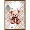 3D Push out Sheet - Berries Beauties - Teddy - Transport