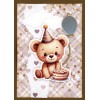 3D Push out Sheet - Berries Beauties - Teddy - Transport