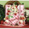 Paperpack - Berries Beauties - Sweet Strawberries 20 x 20 cm