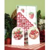 3D Cutting Sheet - Berries Beauties - Sweet Strawberries - Strawberries in a Basket