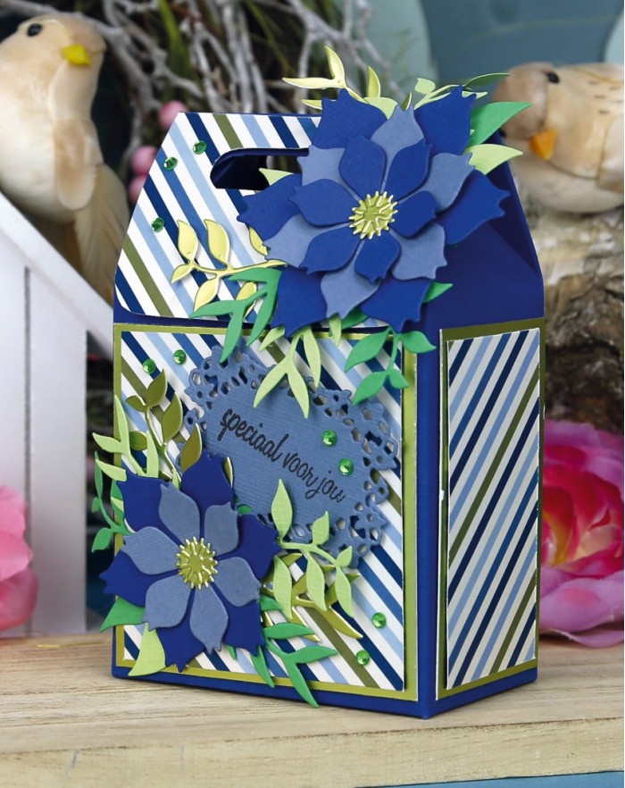 Dies - Precious Marieke- Navy Elegance - Elegance Flower