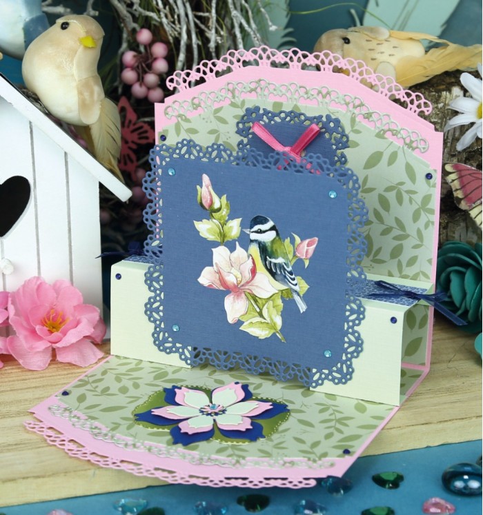 Dies - Precious Marieke- Navy Elegance - Elegance Borders