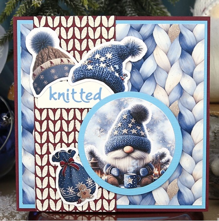 Paperpack - Berries Beauties - Gnomie Holidays 20 x 20 cm