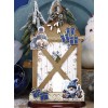 Stencil - Card Deco Essentials - Gnomie Holidays - Gnomie Lantern - A4