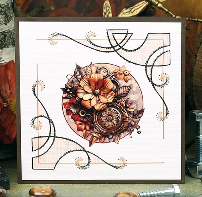 3D Cutting Sheet - Berries Beauties - Steampunk - Mini