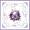 3D Stitch and Do Sheet - Berries Beauties - Pastel Purple Christmas 2