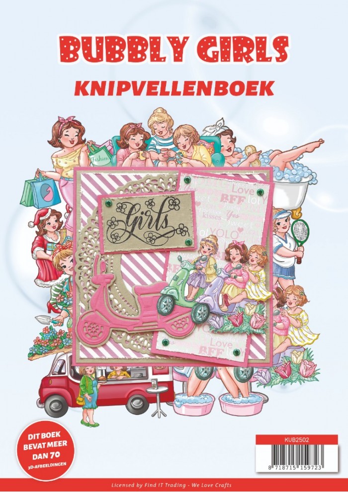 Knipvellenboek - Bubbly Girls