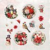 Paperpack - Yvonne Ceations - Floral Christmas 20 x 20 cm