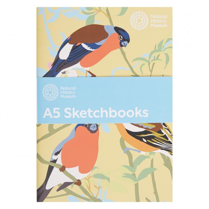 Schetsboek 3-pack - Britse vogels