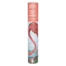Schilderen op nummer - Flamingo