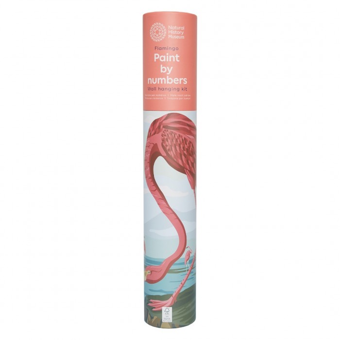 Schilderen op nummer - Flamingo