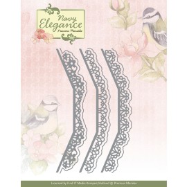 Dies - Precious Marieke- Navy Elegance - Elegance Borders