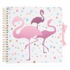 12 x 12" plakboek - Flamingo