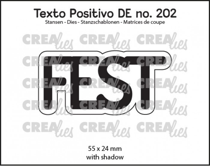 Texto Positivo Stanzschablonen no. 202, FEST