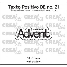 Texto Positivo Stanzschablonen no. 21, Advent