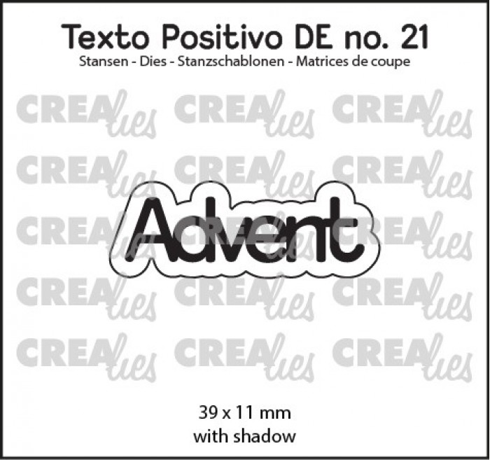 Texto Positivo Stanzschablonen no. 21, Advent