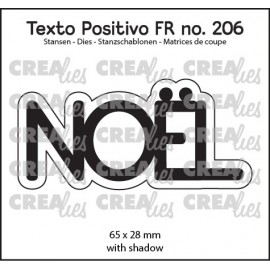 Texto Positivo Matrice de coupe no. 206, NOEL