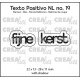 Texto Positivo stansen no. 19, fijne kerst